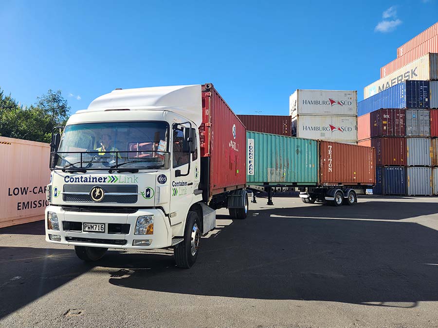 Kiwi-built EV container mover