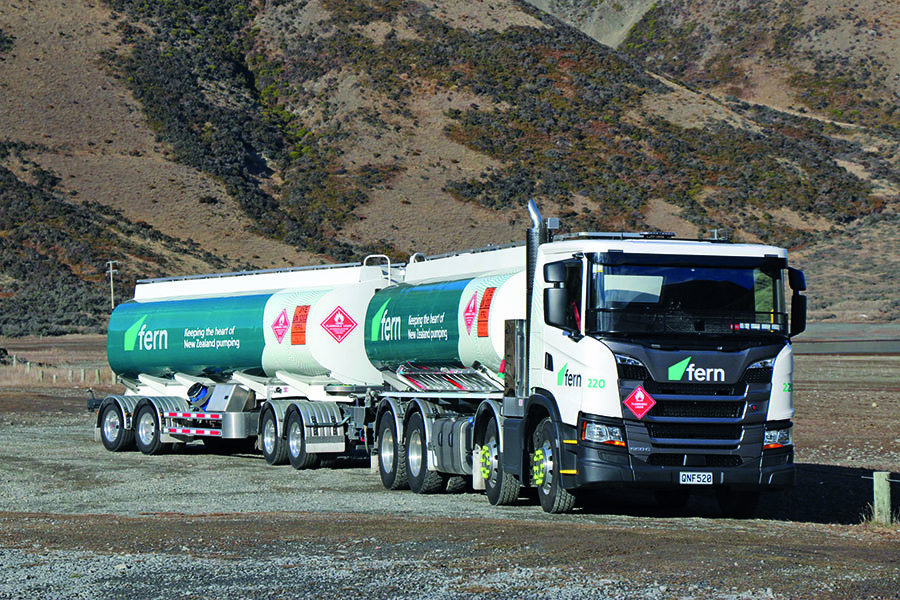 Fern Energy's premium tanker top-up