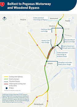 Belfast to Pegasus (SH1) Road of National Significance Fast-tracked