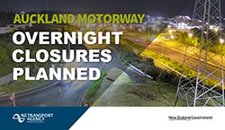 Expect Delays For Upcoming Nightworks In Auckland - SH20