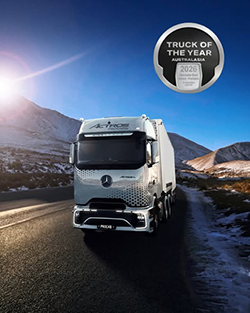 Mercedes-Benz Actros L ProCabin Named 2026 Australasian Truck of the Year