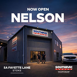 Southpac Trucks Opens Ninth Branch, now in Nelson