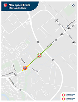 Speed limit changes confirmed for SH26A (Morrinsville Road) 